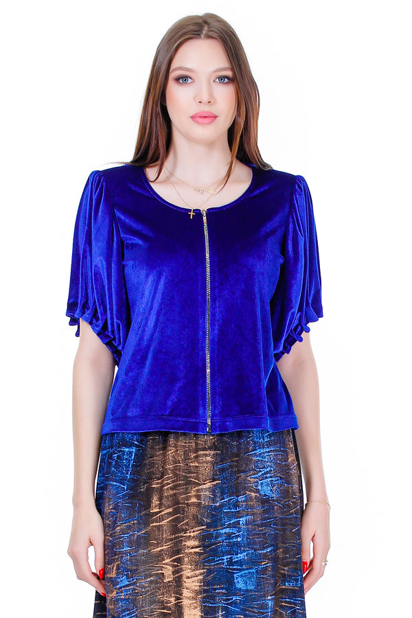 Bluza catifea  Liza Panait Liza Panait Online Boutique
